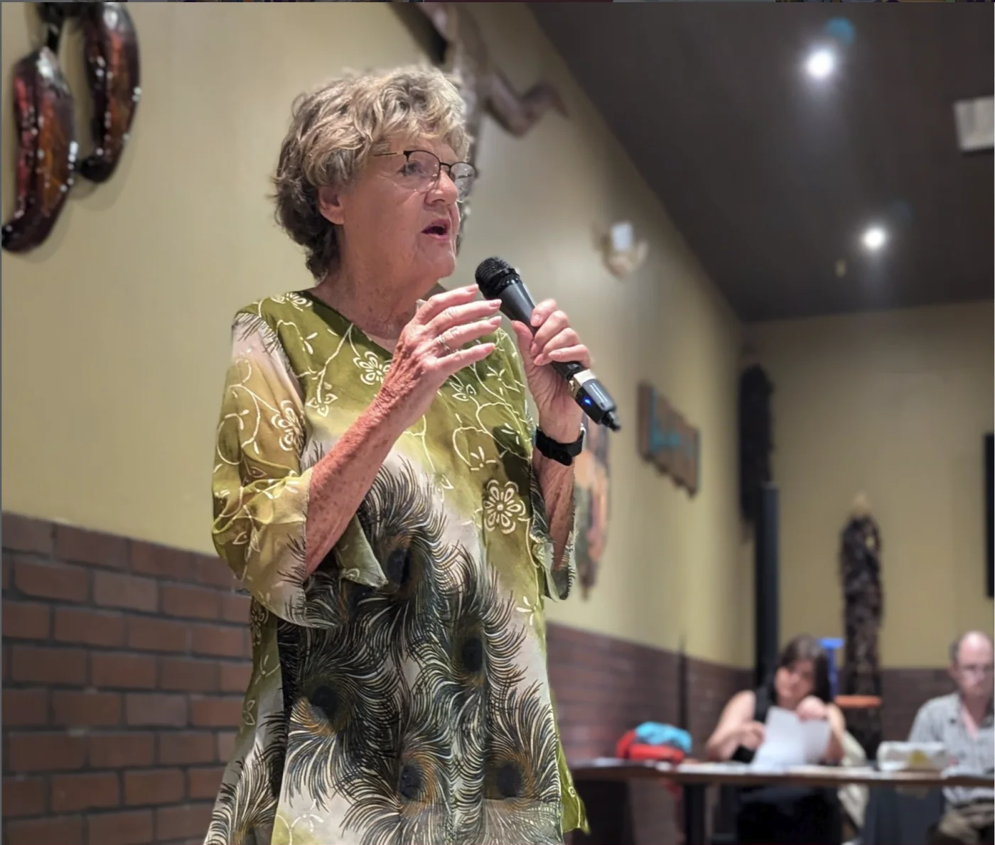 Blair Revak at a Gilbert Toastmasters meeting in 2024