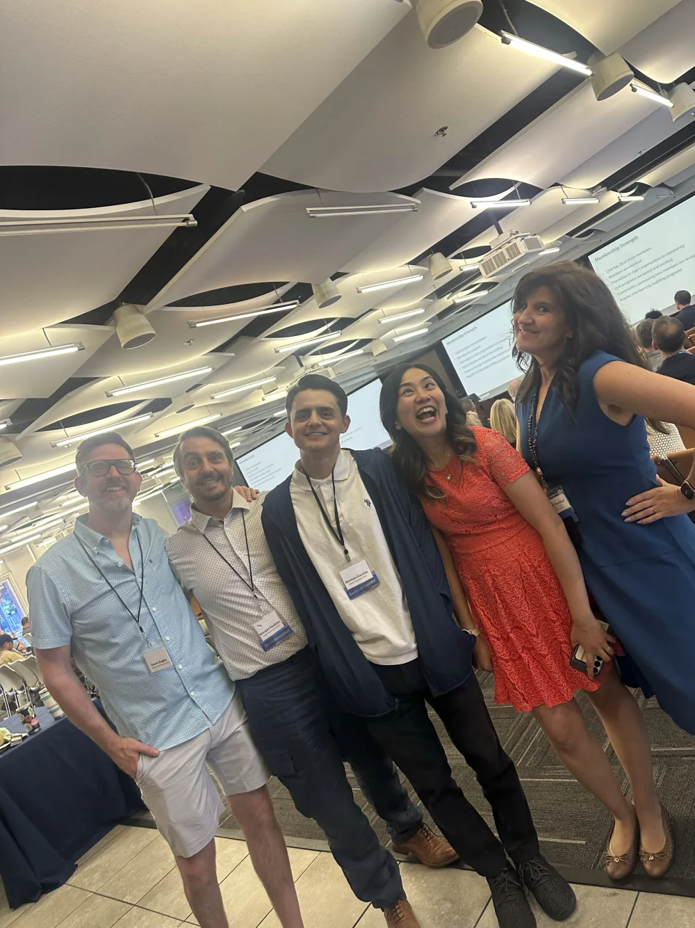 The four Gilbert Toastmasters members who took part in the Phoenix Summer TLI